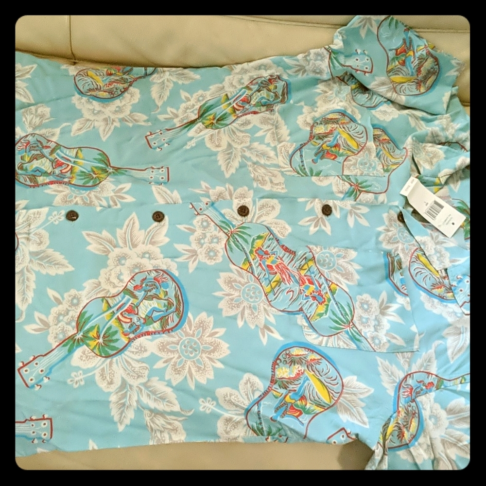 RRL tailored Hawaiian shirt